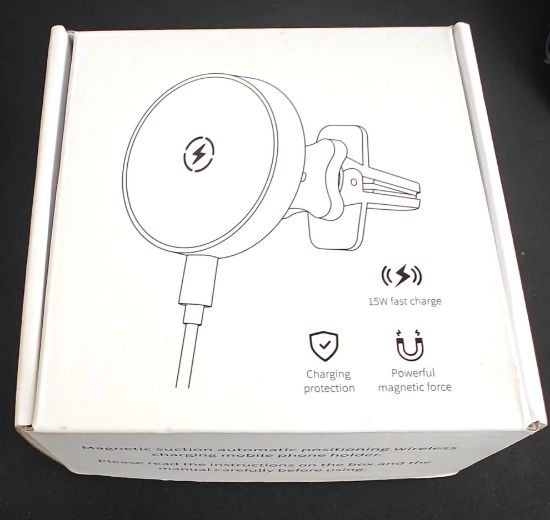 Poza cu Incarcator wireless cu suport magnetic pentru telefoane