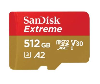 Poza cu SanDisk Extreme® microSDXC™ UHS-I CARD 512GB